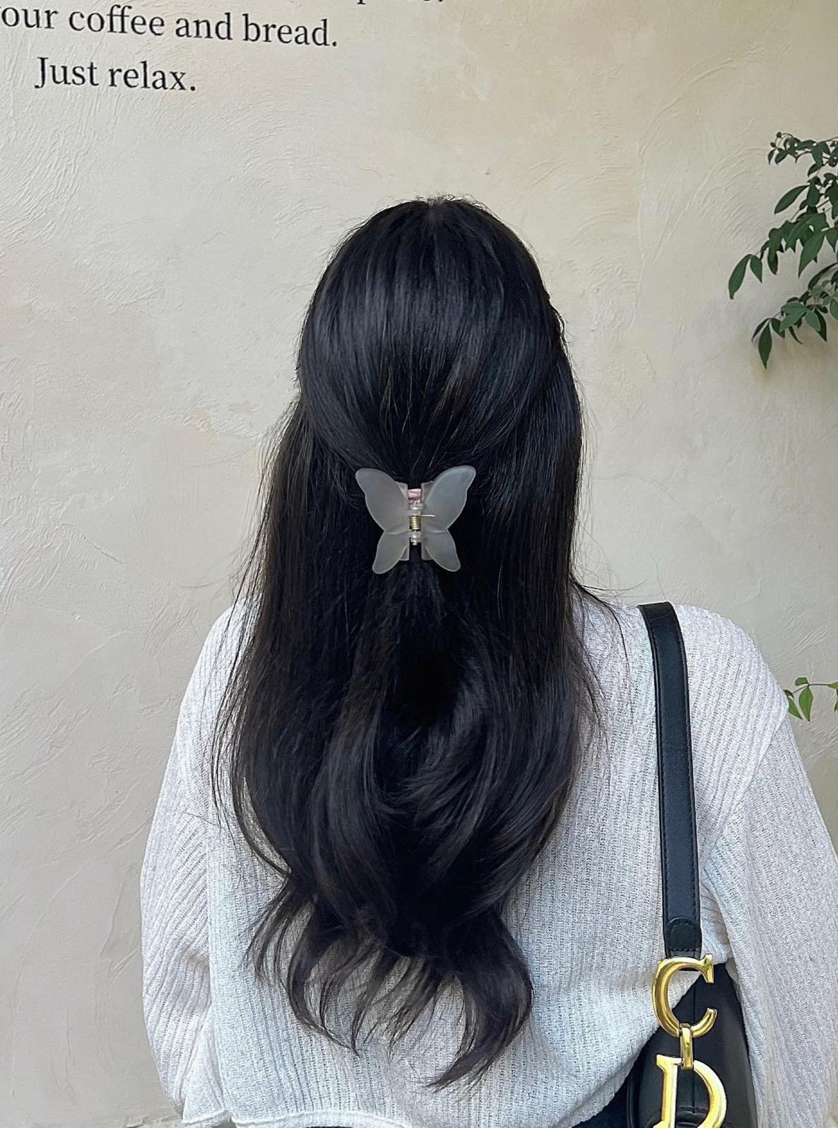 مشبك شعر فراشة